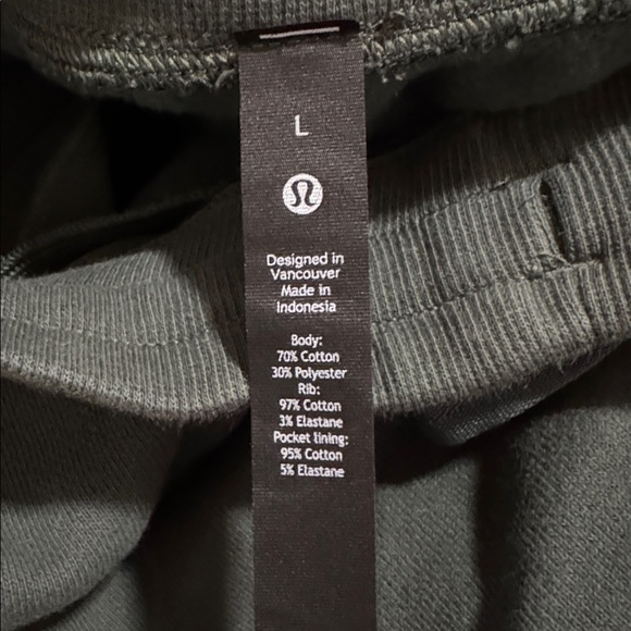 Lululemon Steady State Cotton Fleece Jogger Hunter Green Athleisure Gym 2023-L - Picture 10 of 10
